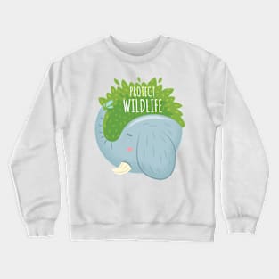 Protect Wildlife Crewneck Sweatshirt